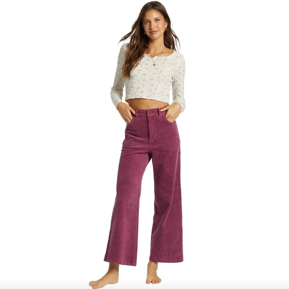 Billabong Be Free Corduroy Pants - Picture 1 of 3